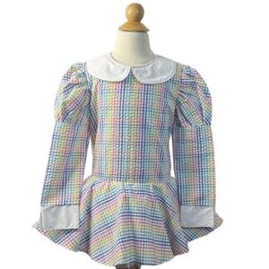 Handmade Twitter Dress, Vintage Style. Size 3/4. Great Condition